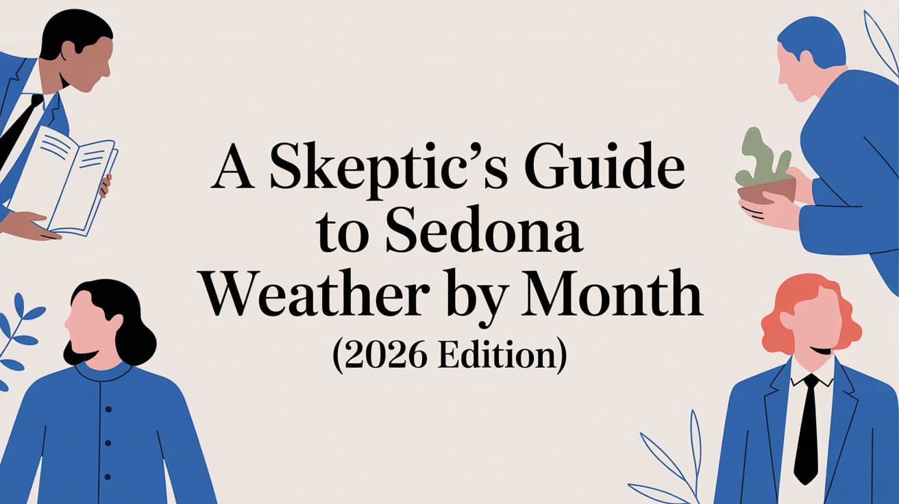 A Skeptic's Guide to Sedona Weather by Month (2026 Edition)