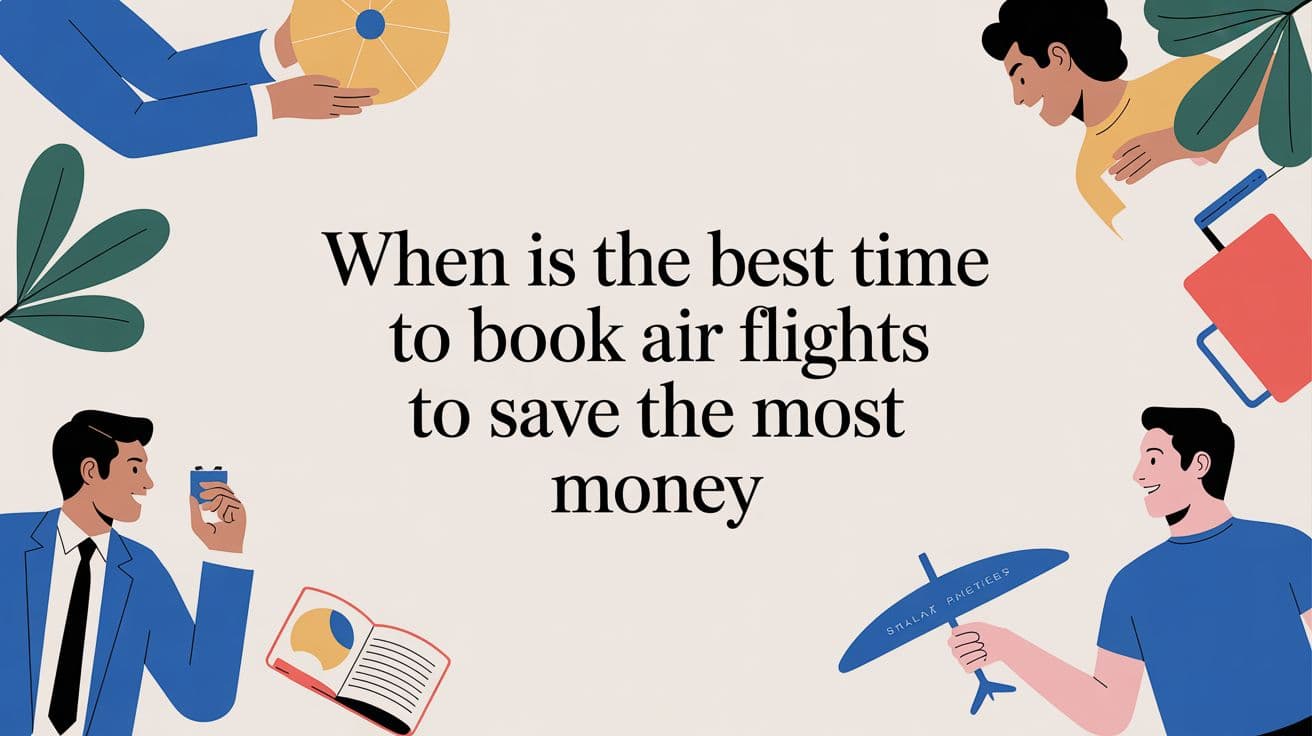 When is the Best Time to Book a Flight? Here's the Real Answer.